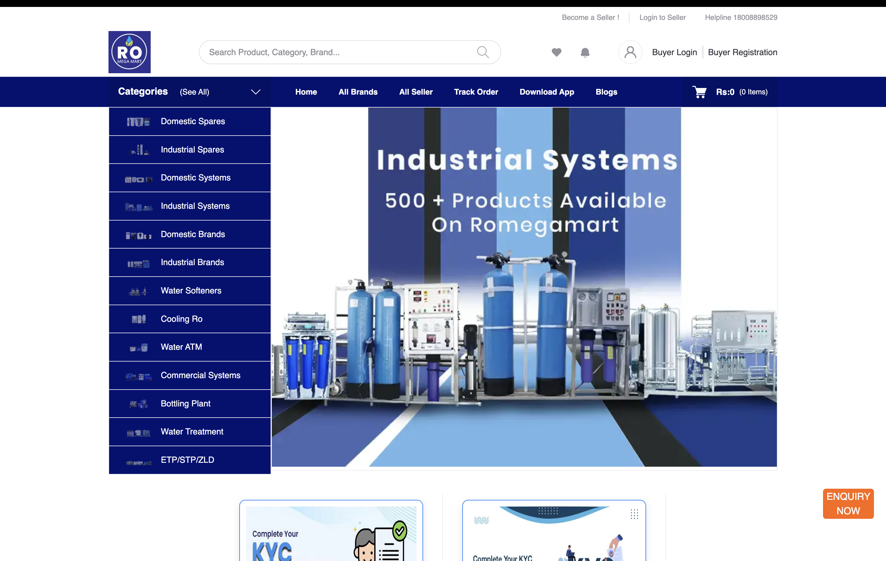 ROmegaMart - B2B Water Purification Marketplace